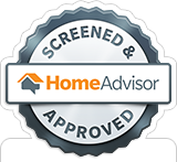 HomeAdvisor Screened & Approved logo