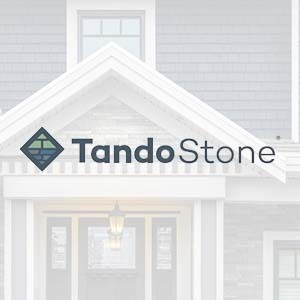Composite stone siding manufactured by Tando Stone